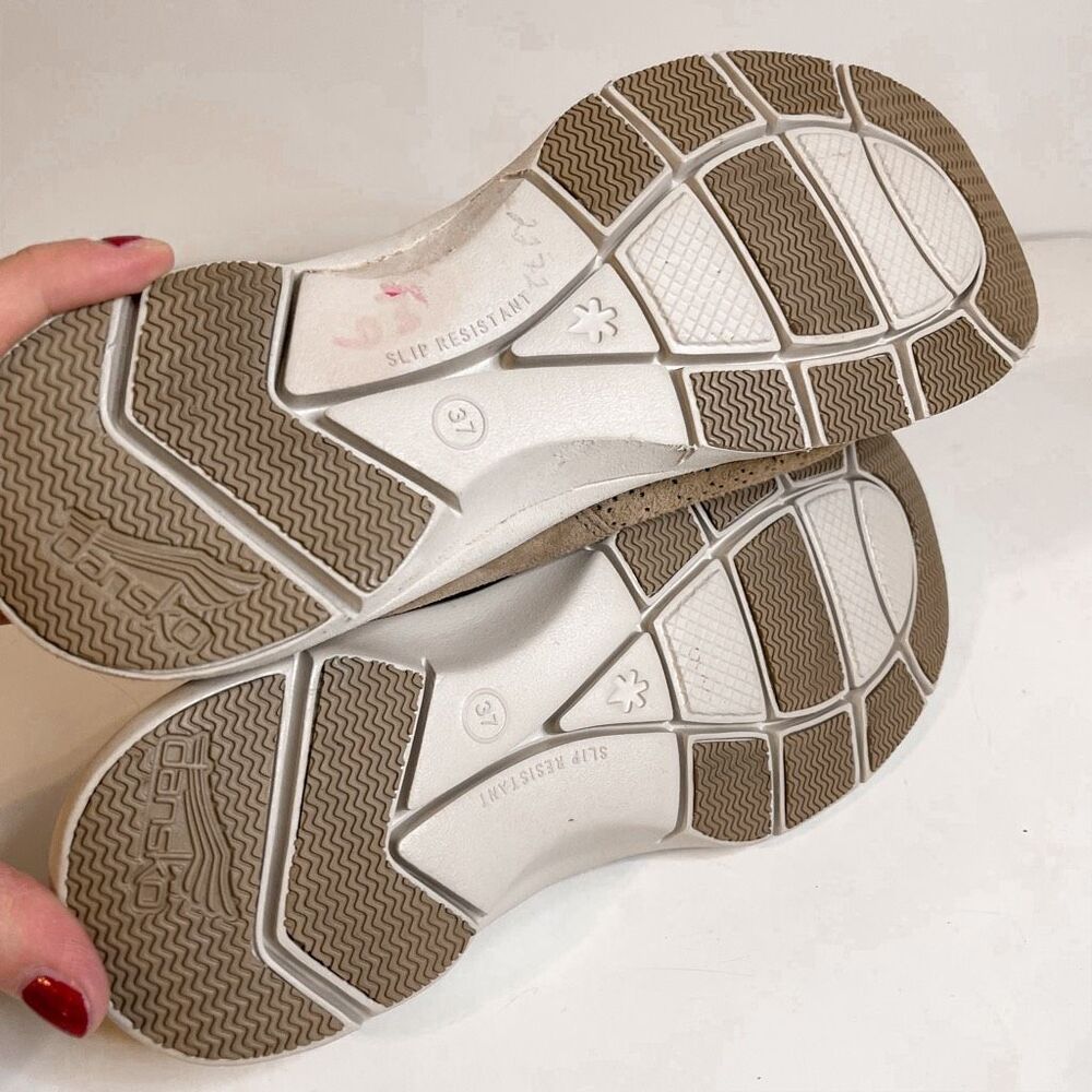 Dansko Elise Tan Sneakers Size 37 - Picture 8 of 12